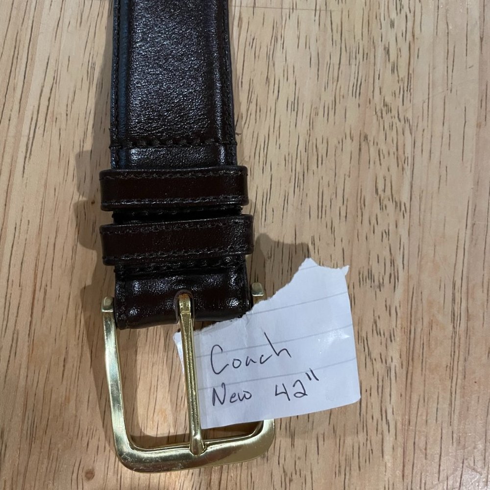 Coach belt